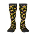 thumbnail image 1 of Daiia Sports Socks Daisies Flowers Printed Novelty Crew Socks for Men Women Knee High Socks Cotton Socks Soft & Breathable Support Unisex Socks, 1 of 9