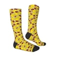 thumbnail image 1 of Daiia Sports Socks Duck with Star Sunglasses Printed Novelty Crew Socks for Men Women Knee High Socks Cotton Socks Soft & Breathable Support Unisex Socks, 1 of 9
