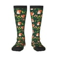 thumbnail image 1 of Daiia Sports Socks Forest Squirrel Printed Novelty Crew Socks for Men Women Knee High Socks Cotton Socks Soft & Breathable Support Unisex Socks, 1 of 9