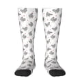 thumbnail image 1 of Daiia Sports Socks Funny Chicken Printed Novelty Crew Socks for Men Women Knee High Socks Cotton Socks Soft & Breathable Support Unisex Socks, 1 of 9
