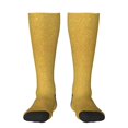 thumbnail image 1 of Daiia Sports Socks Gold Shiny Printed Novelty Crew Socks for Men Women Knee High Socks Cotton Socks Soft & Breathable Support Unisex Socks, 1 of 9