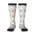 thumbnail image 1 of Daiia Sports Socks Koi Fish Corals,Spring Summer Printed Novelty Crew Socks for Men Women Knee High Socks Cotton Socks Soft & Breathable Support Unisex Socks, 1 of 9