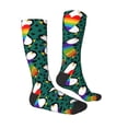 thumbnail image 1 of Daiia Sports Socks Lgbt Penguin Printed Novelty Crew Socks for Men Women Knee High Socks Cotton Socks Soft & Breathable Support Unisex Socks, 1 of 9