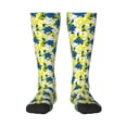 thumbnail image 1 of Daiia Sports Socks Lilies Flowers Printed Novelty Crew Socks for Men Women Knee High Socks Cotton Socks Soft & Breathable Support Unisex Socks, 1 of 9