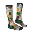thumbnail image 1 of Daiia Sports Socks Mallard Ducks Printed Novelty Crew Socks for Men Women Knee High Socks Cotton Socks Soft & Breathable Support Unisex Socks, 1 of 9