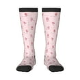 thumbnail image 1 of Daiia Sports Socks Poodle Dog Printed Novelty Crew Socks for Men Women Knee High Socks Cotton Socks Soft & Breathable Support Unisex Socks, 1 of 9