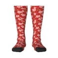 thumbnail image 1 of Daiia Sports Socks Rose Flowers Printed Novelty Crew Socks for Men Women Knee High Socks Cotton Socks Soft & Breathable Support Unisex Socks, 1 of 9