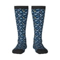 thumbnail image 1 of Daiia Sports Socks Sea Turtle Printed Novelty Crew Socks for Men Women Knee High Socks Cotton Socks Soft & Breathable Support Unisex Socks, 1 of 9