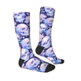 thumbnail image 1 of Daiia Sports Socks Skull star crystal Printed Novelty Crew Socks for Men Women Knee High Socks Cotton Socks Soft & Breathable Support Unisex Socks, 1 of 9