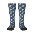 thumbnail image 1 of Daiia Sports Socks Space Puppy Printed Novelty Crew Socks for Men Women Knee High Socks Cotton Socks Soft & Breathable Support Unisex Socks, 1 of 9