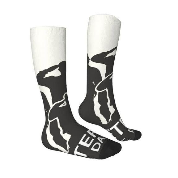 Daiia Sports Socks Veterans Day Printed Novelty Crew Socks for Men Women Knee High Socks Cotton Socks Soft & Breathable Support Unisex Socks