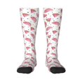 thumbnail image 1 of Daiia Sports Socks Watermelon Printed Novelty Crew Socks for Men Women Knee High Socks Cotton Socks Soft & Breathable Support Unisex Socks, 1 of 9