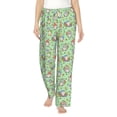 thumbnail image 1 of Daiia Spring Gnomes Women's Sleep Pant with Pockets and Drawstring,Pajama Pants-Large, 1 of 9