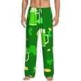 thumbnail image 1 of Daiia St Patrick's Day2 Men's Sleep Pant with Pockets and Drawstring,Pajama Pants-Large, 1 of 9