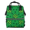 thumbnail image 1 of Daiia St Patrick's Day5 Large Capacity Baby Bag Waterproof Stylish Diaper Bag Mummy Backpack Adjustable Straps Diaper BagBaby Essentials Bag, 1 of 6