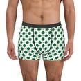 thumbnail image 1 of Daiia St. Patrick’s day Men's Underwear Boxer Briefs, Cotton Stretch Moisture-Wicking Underwear-Large, 1 of 5