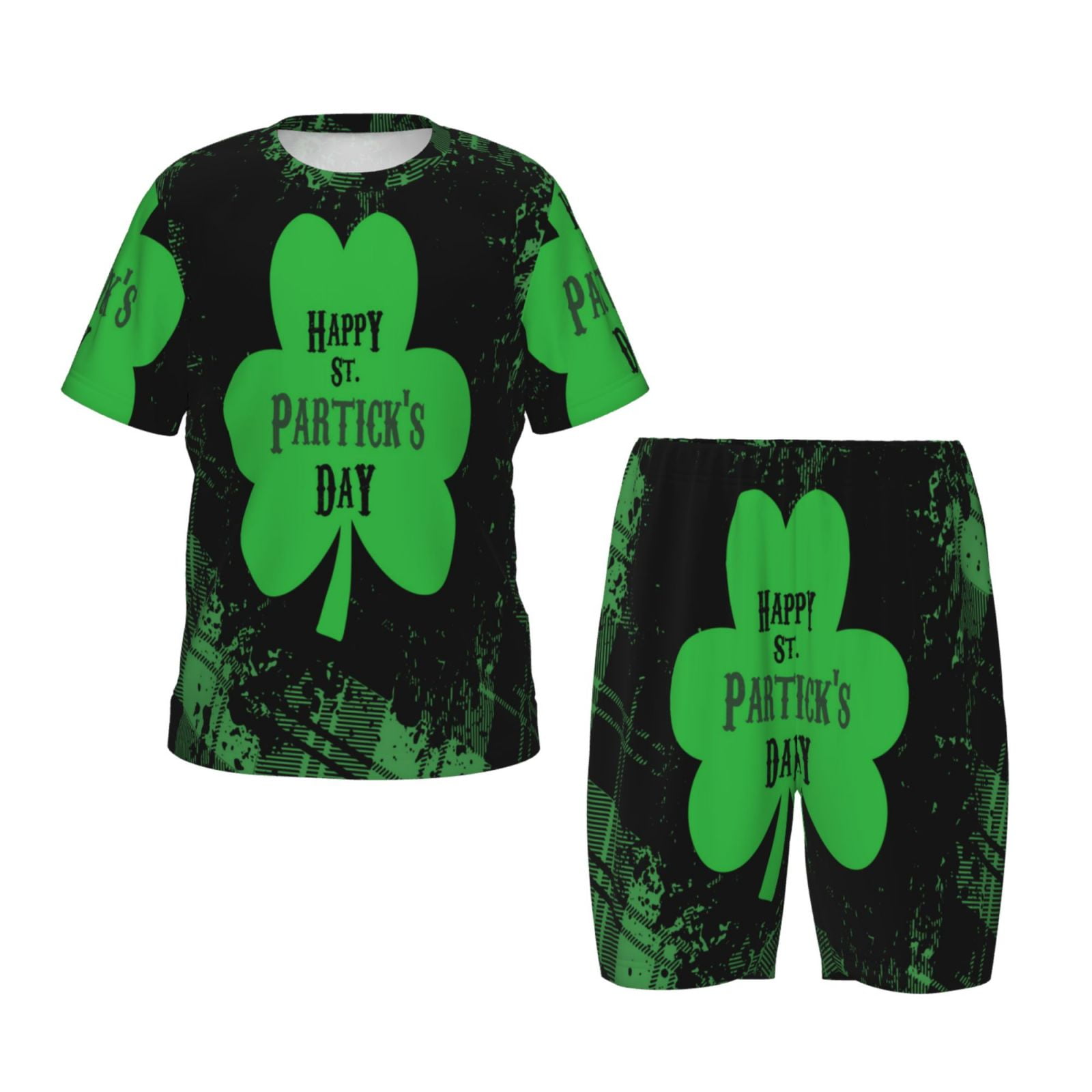 st patricks day toddler pjs