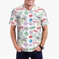 thumbnail image 1 of Daiia Stamp Set Collection Pattern Men’s Polo Shirts,Solid Deck Shirt,Classic Fit, Breathable Cotton Polo for Casual and Sport Wear-3X-Large, 1 of 7