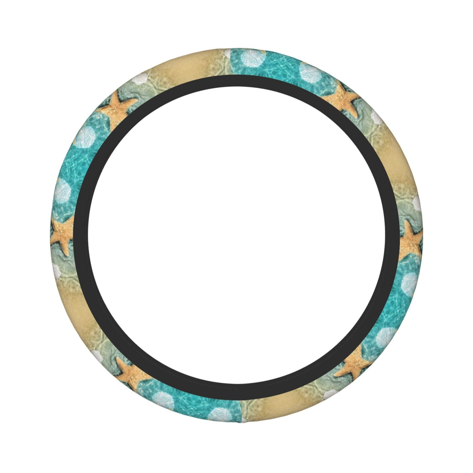 Daiia Starfish And Seashell Steering Wheel Cover Auto Steering Wheel ...