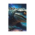 thumbnail image 1 of Daiia Starry Sky Colorful Crocodile A Pattern Decorator Wall Plate Child Safe Outlet Cover, Switch and Outlet Covers,Size 1-Gang 5.0" x3.0" , Polycarbonate Thermoplastic-Style V, 1 of 6