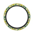thumbnail image 1 of Daiia Steering Wheel Covers Lemon1 Elastic Skidproof Steering Wheel Protective Cover Case Steering Wheel Protector Comfortable Protective Case For Suv Sedan Decor, 1 of 8