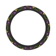 thumbnail image 1 of Daiia Steering Wheel Covers Mardi Gras6 Elastic Skidproof Steering Wheel Protective Cover Case Steering Wheel Protector Comfortable Protective Case For Suv Sedan Decor, 1 of 8
