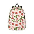 thumbnail image 1 of Daiia Strawberries And Leaf Vintage Canvas Backpack for Men and Women ,Hiking Backpack,Travel Laptop Bag for School,Large Capacity Backpack, 1 of 8
