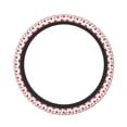 thumbnail image 1 of Daiia Strawberry Steering Wheel Cover Auto Steering Wheel Covers Breathable Anti-Slip Steering Wheels Car Interior Decor Accessories for Men Women Universal 15 Inch, 1 of 8