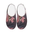 thumbnail image 1 of Daiia Stylish Kangaroo In Suit Print Women’s Fuzzy Slippers Memory Foam Lightweight House Shoes Cozy Loafer Flannel House Shoes-39/40, 1 of 7