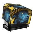 thumbnail image 1 of Daiia Stylish Yellow Dog Pattern 4 slice Toaster Cover, Toaster Appliance Dust-proof Cover For Kitchen Small Appliance Dust Cover and Fingerprint Protection, 1 of 7