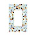 thumbnail image 1 of Daiia Submarine With Fishes Undersea Pattern Decorator Wall Plate Child Safe Outlet Cover, Switch and Outlet Covers,Size 1-Gang 5.0" x3.0" , Polycarbonate Thermoplastic-Style U, 1 of 6
