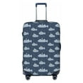 thumbnail image 1 of Daiia Submarine With Periscope Luggage Cover, Thickened Washable Travel Luggage Covers, Elastic Unique Baggage Covers for 18-20 inch Luggage-Medium, 1 of 9