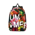 thumbnail image 1 of Daiia Summer Birds and Flowers Vintage Canvas Backpack for Men and Women ,Hiking Backpack,Travel Laptop Bag for School,Large Capacity Backpack, 1 of 8