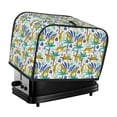 thumbnail image 1 of Daiia Summer Leopard Pattern 2 slice Toaster Cover, Toaster Appliance Dust-proof Cover For Kitchen Small Appliance Dust Cover and Fingerprint Protection, 1 of 7