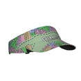 thumbnail image 1 of Daiia Summer Pattern Sport Sun Visor Hats Visor Cap Adjustable Empty Top Baseball Cap Cotton Ball Caps for Women and Men, 1 of 7