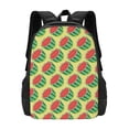 thumbnail image 1 of Daiia Summer Watermelon Backpack for Men and Women -Durable Backpack Large Capacity, Water-Resistant Bag with Adjustable Straps and Laptop Compartment, 1 of 9