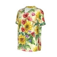 thumbnail image 1 of Daiia Sunflower Cornflower Poppy Mens Baseball Jersey Button Down Shirts Short Sleeve Sports Uniforms-XX-Large, 1 of 9