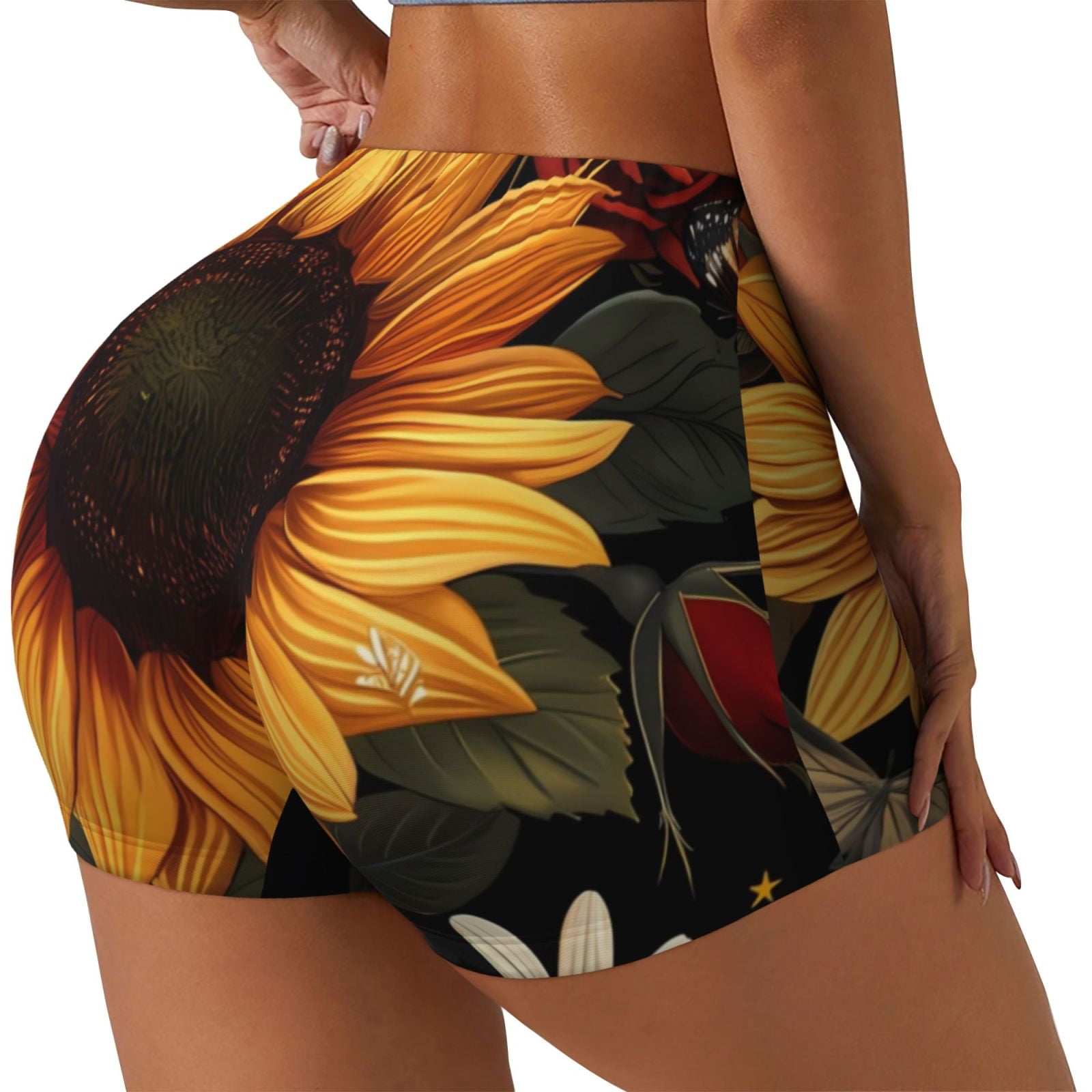 Dandelion Print Pattern Women's Shorts
