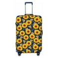 thumbnail image 1 of Daiia Sunflowers Luggage Cover, Thickened Washable Travel Luggage Covers, Elastic Unique Baggage Covers for 18-20 inch Luggage-Medium, 1 of 9