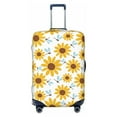 thumbnail image 1 of Daiia Sunflowers Luggage Cover, Thickened Washable Travel Luggage Covers, Elastic Unique Baggage Covers for 18-20 inch Luggage-X-Large, 1 of 9