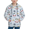 thumbnail image 1 of Daiia Swimming Shark for Boys Fashion Hoodies & Sweatshirts with Kangaroo Pocket,Hooded Sweatshirt for Kid, Breathable& Moisture Wicking-Medium, 1 of 6