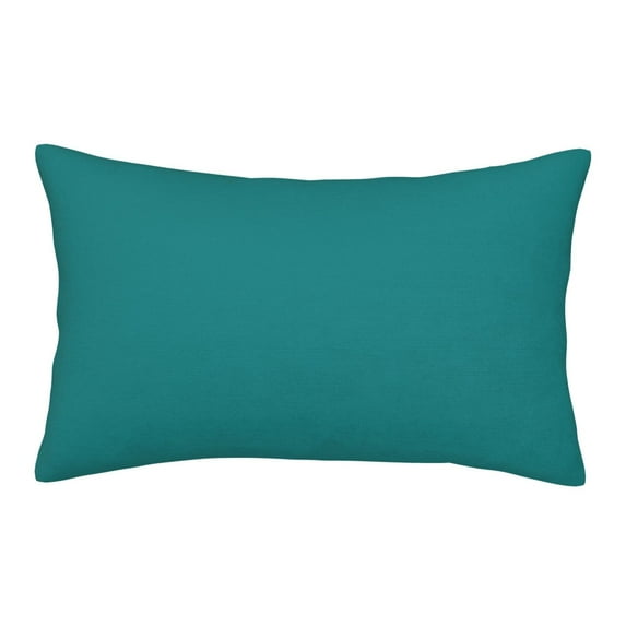 Daiia Teal Bedding Waterproof Pillow Protector Zippered Queen – Bed Bug Proof Pillow Encasement-16"x24"