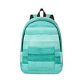 thumbnail image 1 of Daiia Teal Turquoise Vintage Canvas Backpack for Men and Women ,Hiking Backpack,Travel Laptop Bag for School,Large Capacity Backpack, 1 of 8