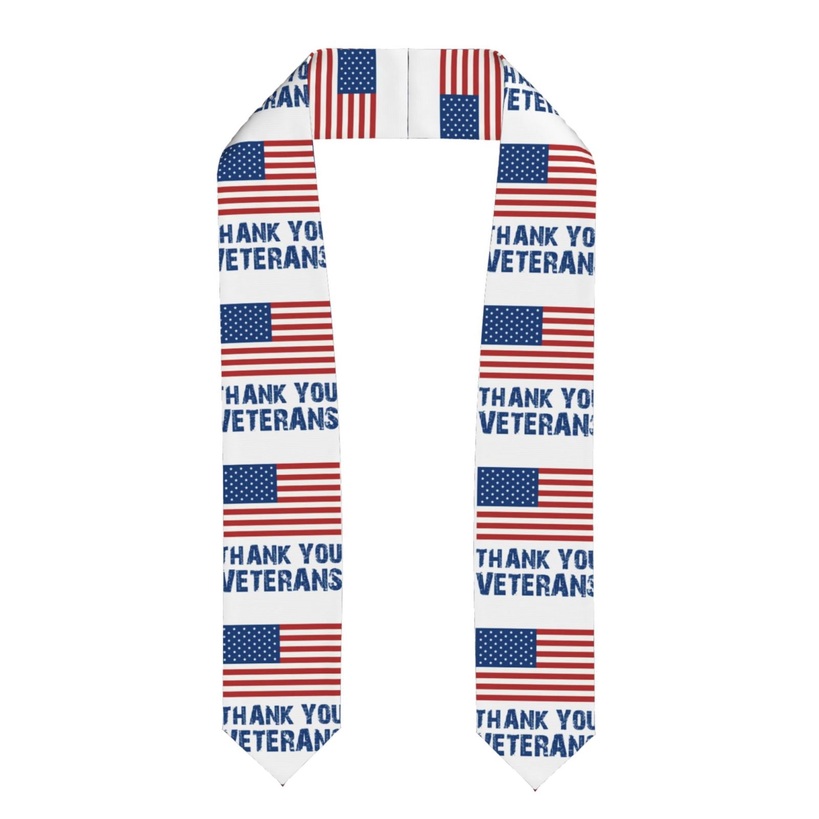 Veteran Graduating Rope Daiia Thank You Veterans Pattern Graduation Shawl Stole – Satin ...