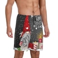 thumbnail image 1 of Daiia Traditional Scandinavian Dwarf Mens Woven Stretch Pajama Short,Short Pajama Pants-Large, 1 of 7