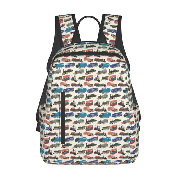 Daiia Train School Backpack for Men and Women Lightweight Backpack Durable Backpack Water-Resistant,Travel,Work Bag