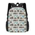 thumbnail image 1 of Daiia Transport Train Backpack for Men and Women -Durable Backpack Large Capacity, Water-Resistant Bag with Adjustable Straps and Laptop Compartment, 1 of 9