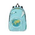 thumbnail image 1 of Daiia Travelling on Airplane Vintage Canvas Backpack for Men and Women ,Hiking Backpack,Travel Laptop Bag for School,Large Capacity Backpack, 1 of 1