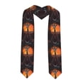 thumbnail image 1 of Daiia Tree Hollow Meditating Giraffe Pattern Graduation Shawl Stole – Satin Graduation Stole Academic Stole Non-Slip Design-Sharp Corner, 1 of 7
