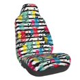 thumbnail image 1 of Daiia Trendy Colorful Pineapples 1 Printed Car Seat Cover - Waterproof & Sweatproof - Universal Fit, Machine Washable, Non-Slip - Seat Protector for Car, Truck, SUV, Van (1 Pack), 1 of 5